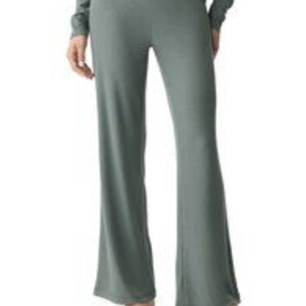 GAP 2 PC GapBody Women's Long-Sleeve Rib Pajama Set top and bottom Size: L New - Picture 8 of 15
